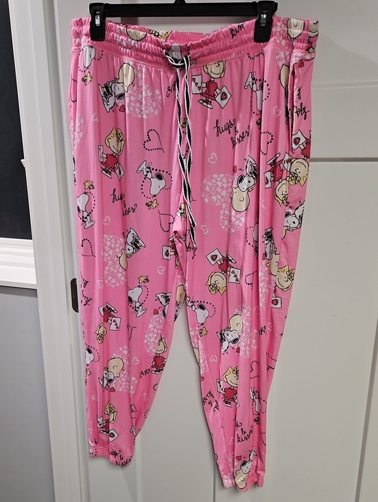 Peanuts Other - Peanuts Pink Snoopy & Friends Pajama Pants